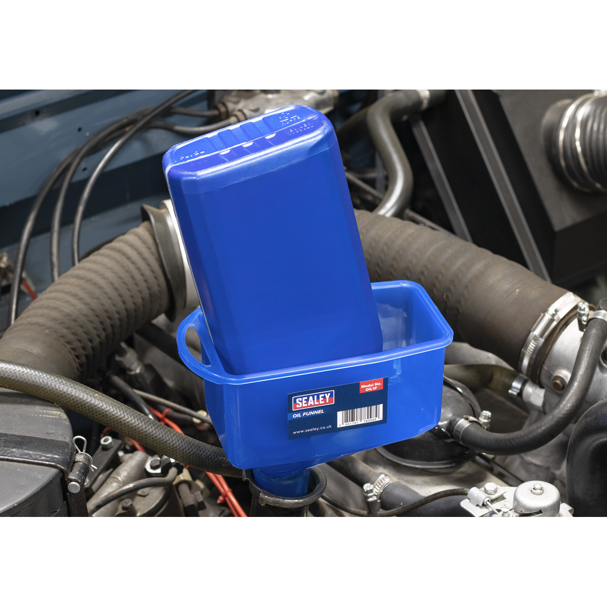 Square Oil Funnel