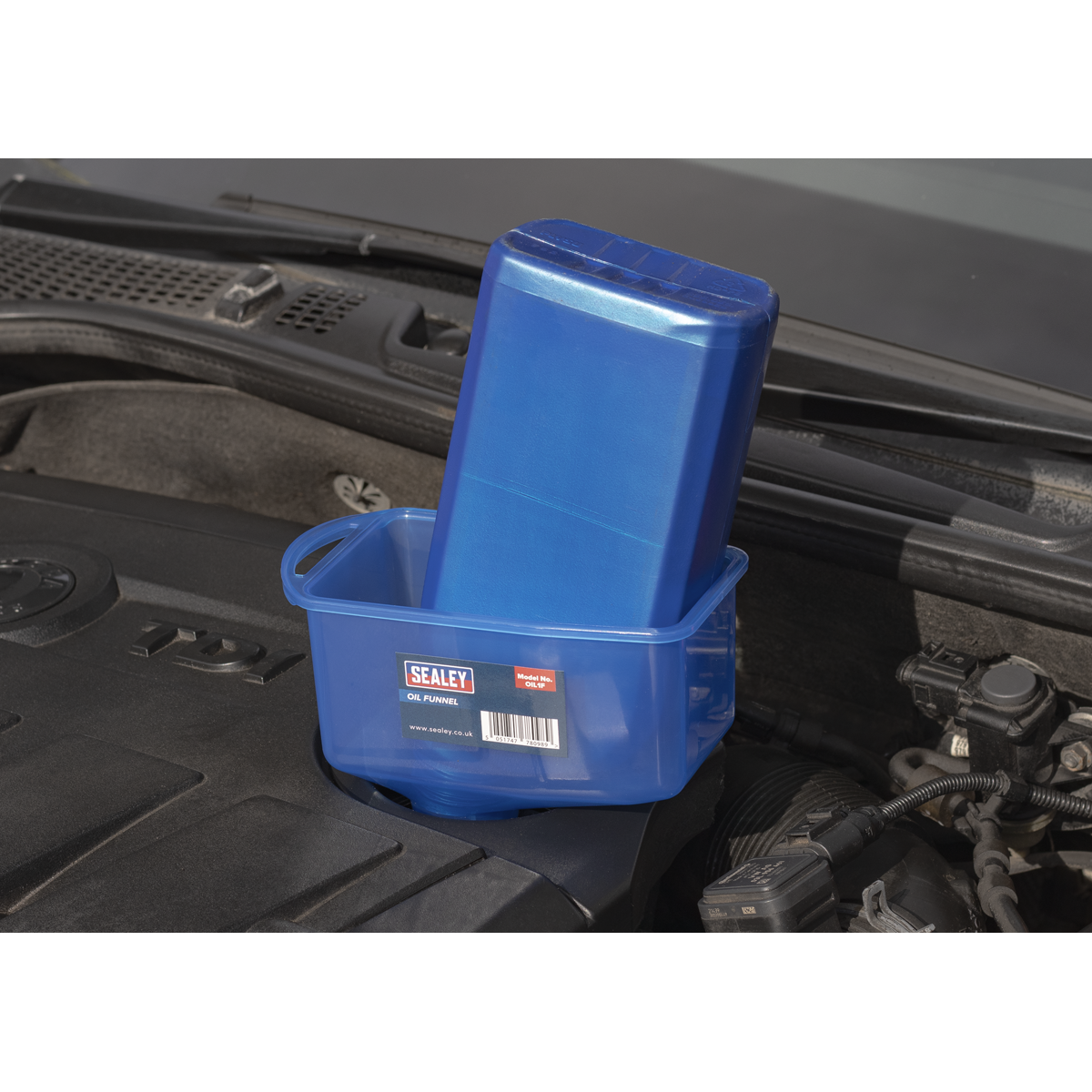 Square Oil Funnel