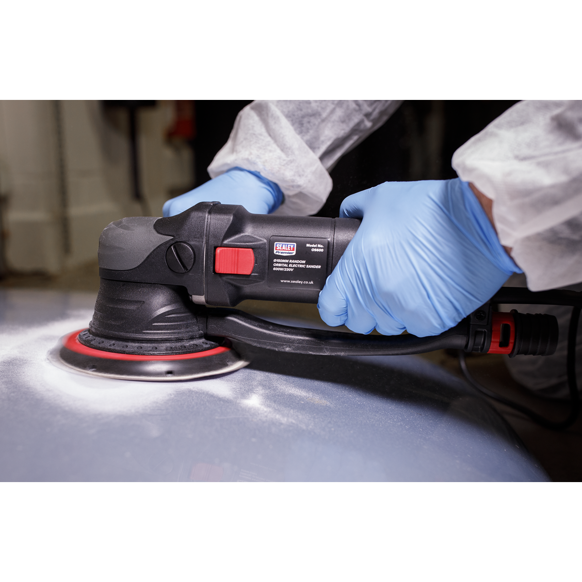 Premier 150mm Random Orbital Electric Sander 600W/230V