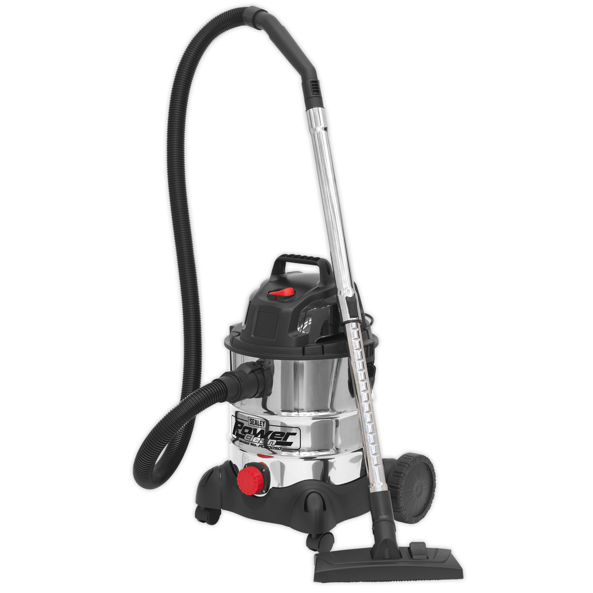 Vacuum Cleaner Wet & Dry Stainless Drum 20L 1250W