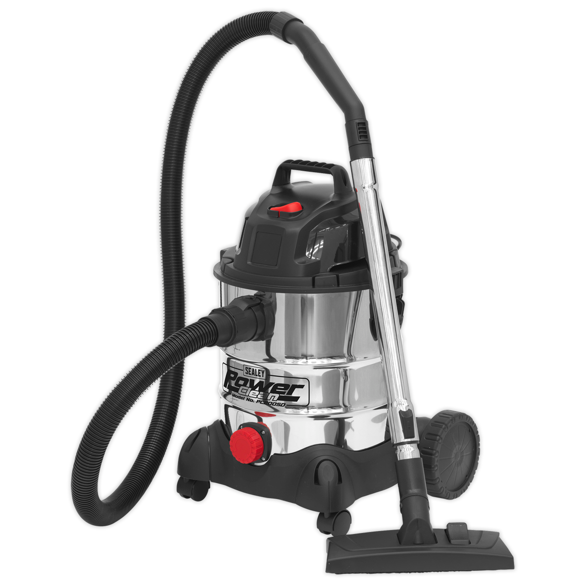 Vacuum Cleaner Wet & Dry Stainless Drum 20L 1250W
