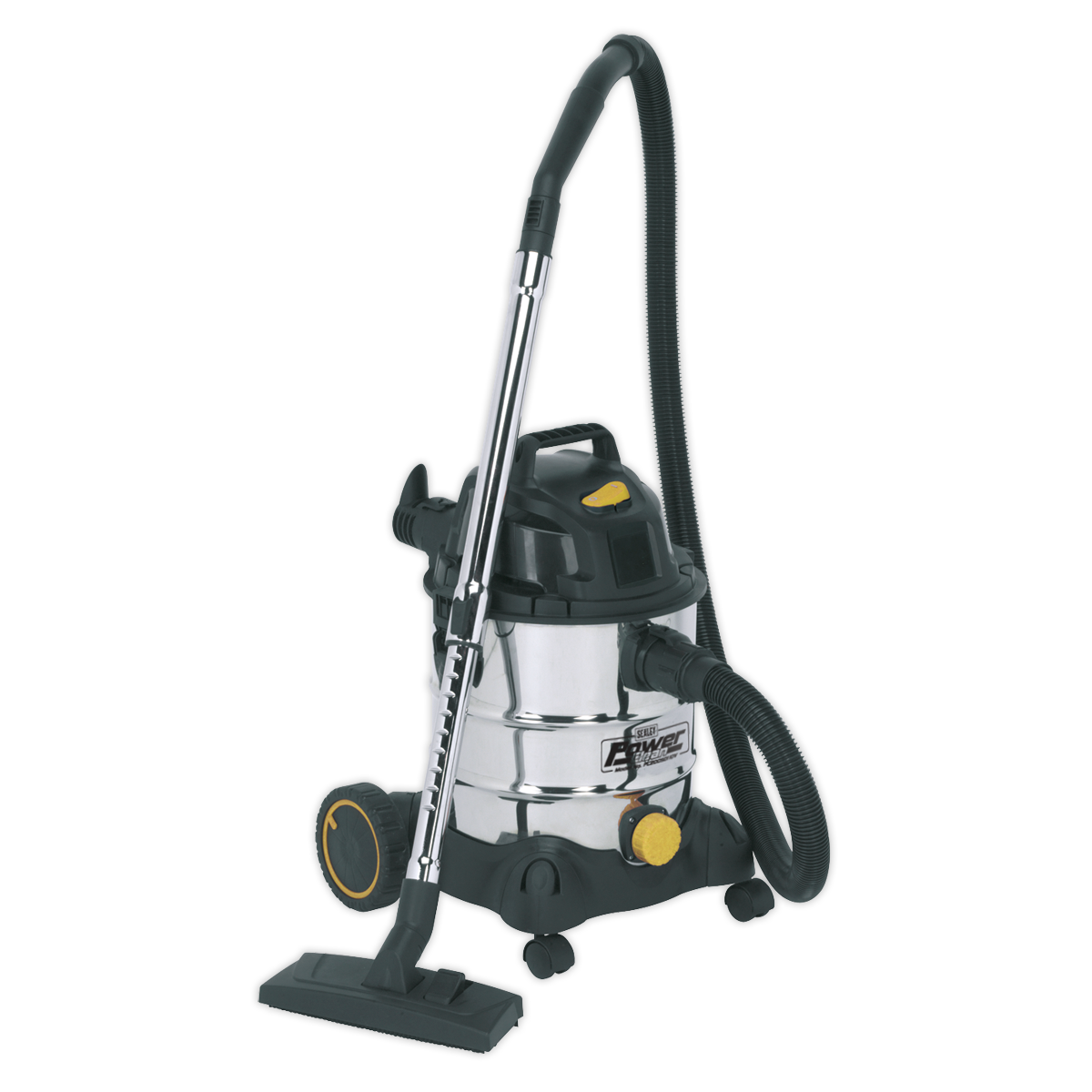 Vacuum Cleaner Wet & Dry Stainless Drum 20L 1250W