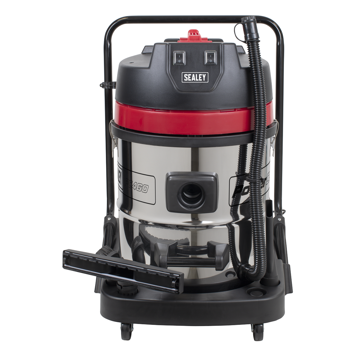 60L Vacuum Cleaner Wet & Dry Stainless Steel Drum 2400W/230V
