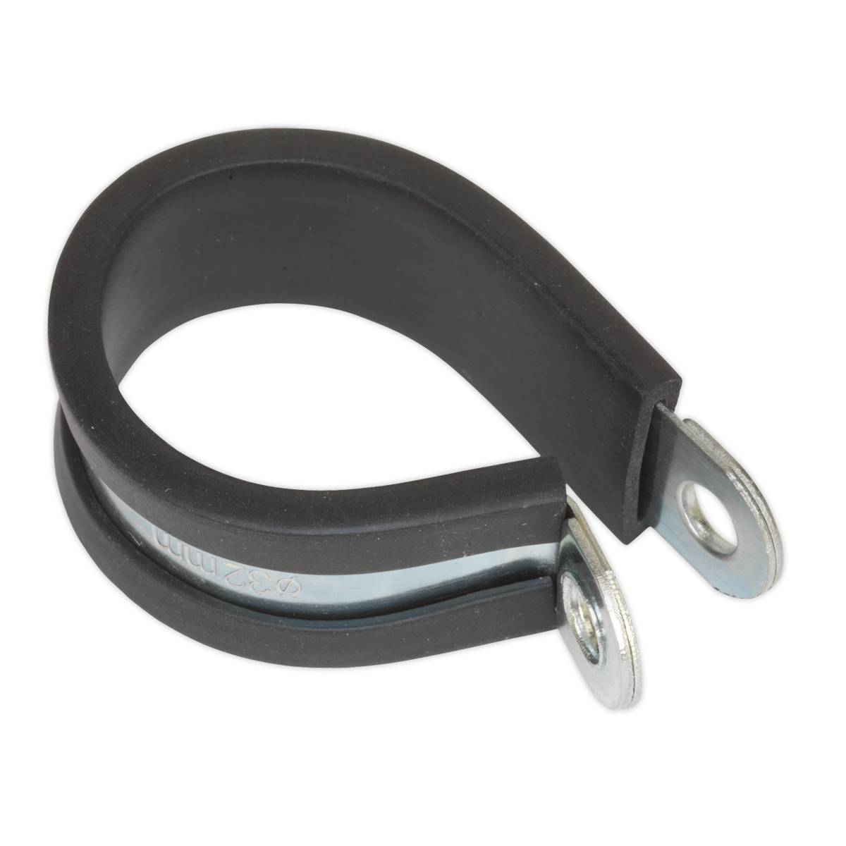 Rubber Lined P-Clip - Pack of 25