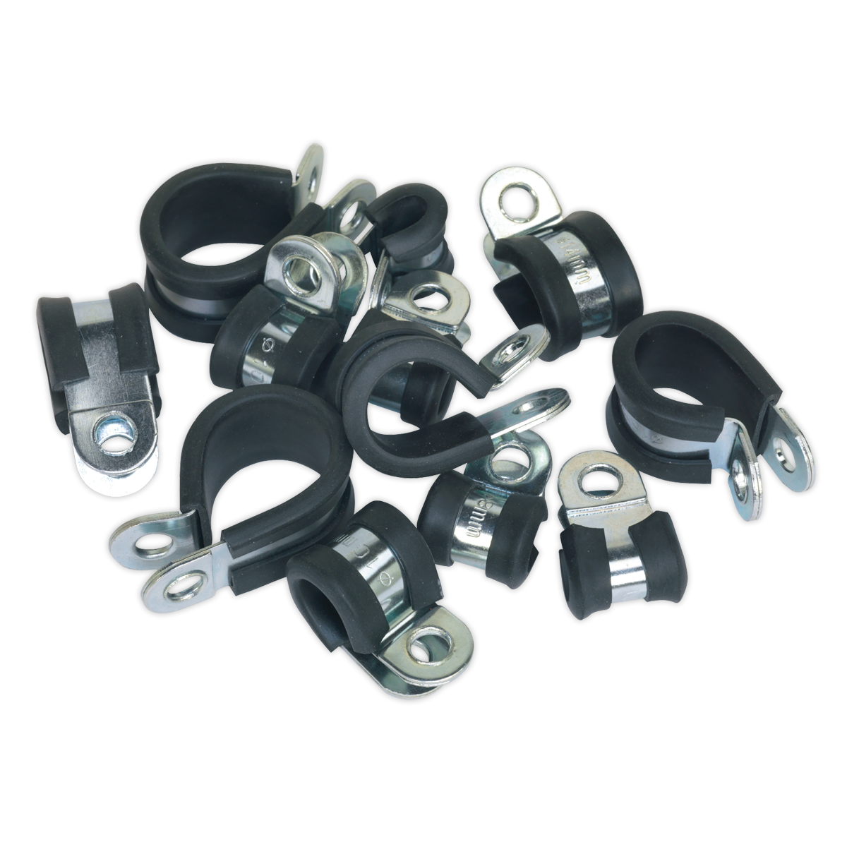 Rubber Lined P-Clip - Pack of 25