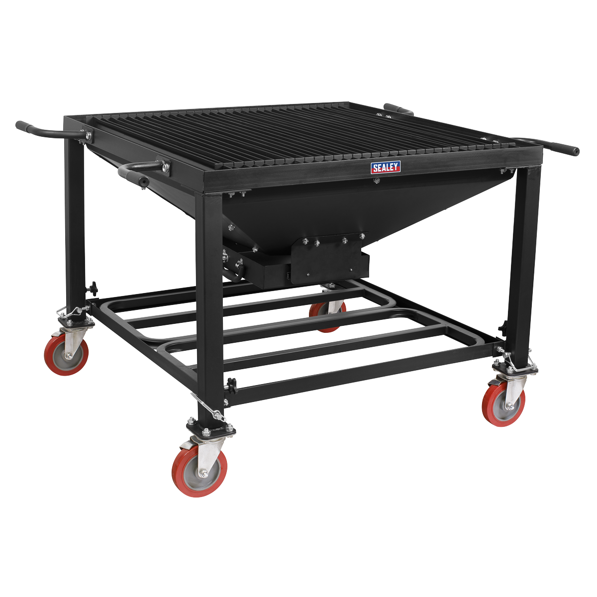 Adjustable Height Plasma Cutting Table/Workbench with Castor Wheels