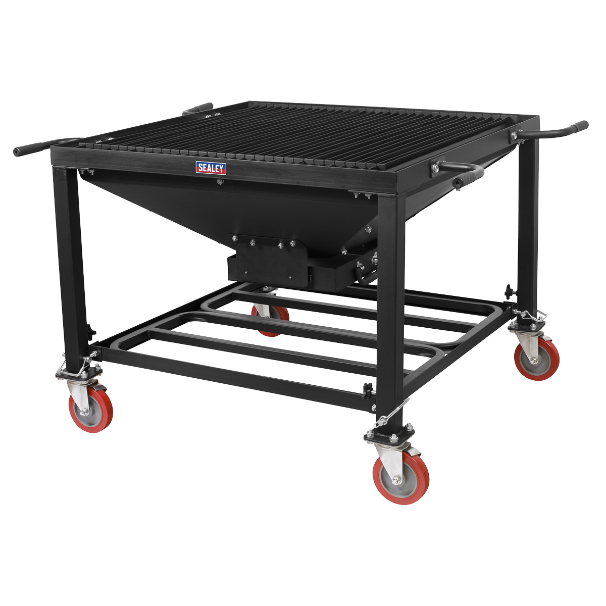 Adjustable Height Plasma Cutting Table/Workbench with Castor Wheels
