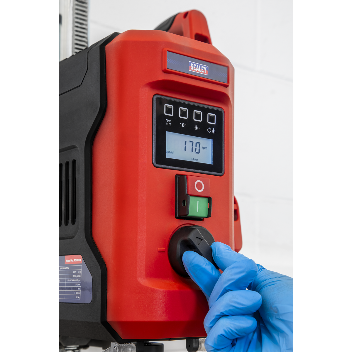 Bench Mounting Pillar Drill with Digital Display & Laser Guide 720W