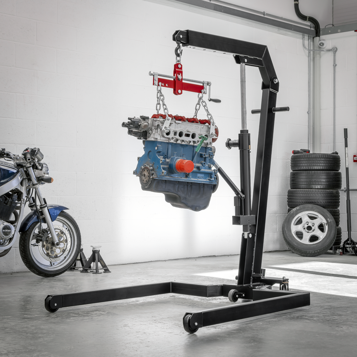 Viking Industrial Engine Crane 1 Tonne