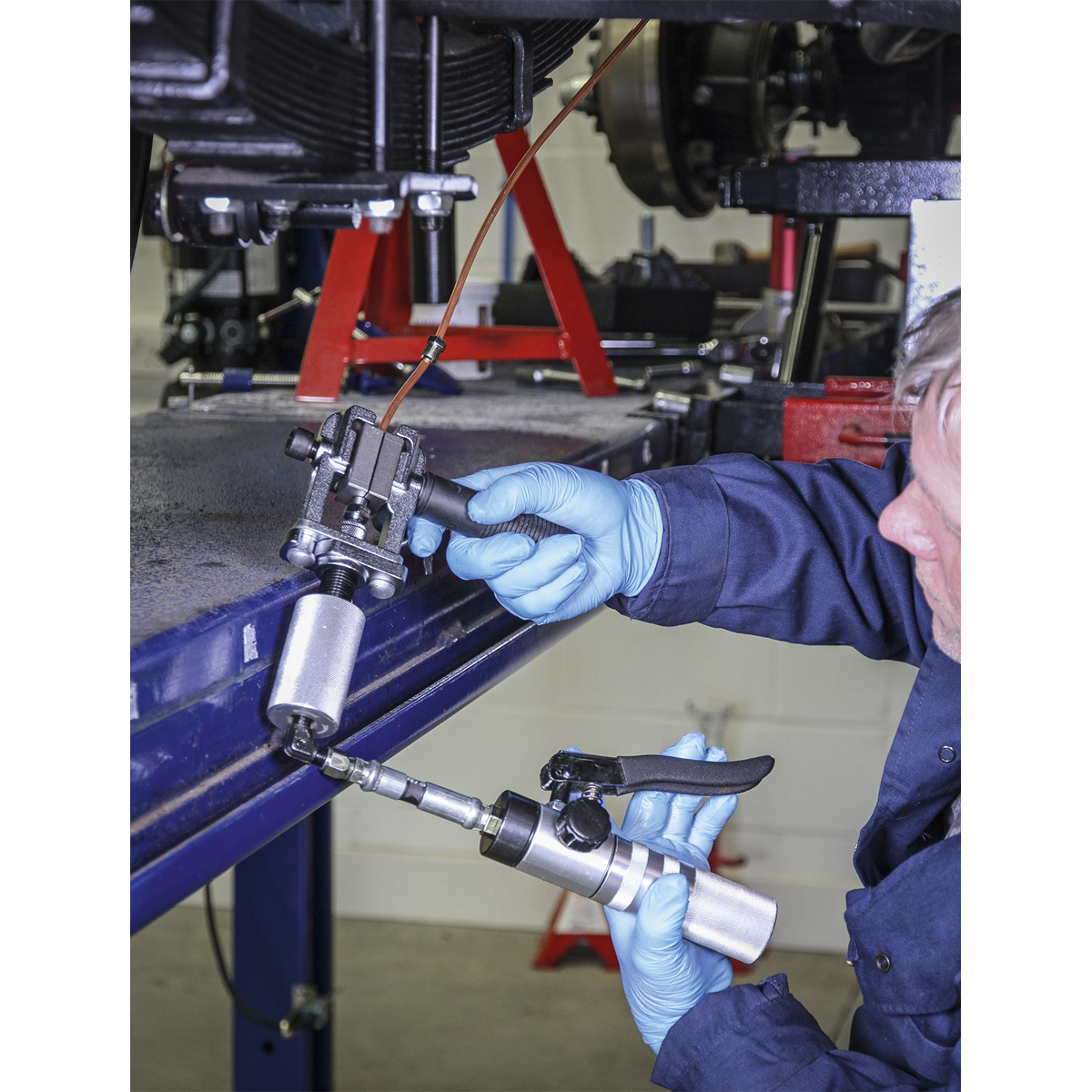 On-Vehicle Hydraulic Brake Pipe Flaring Kit