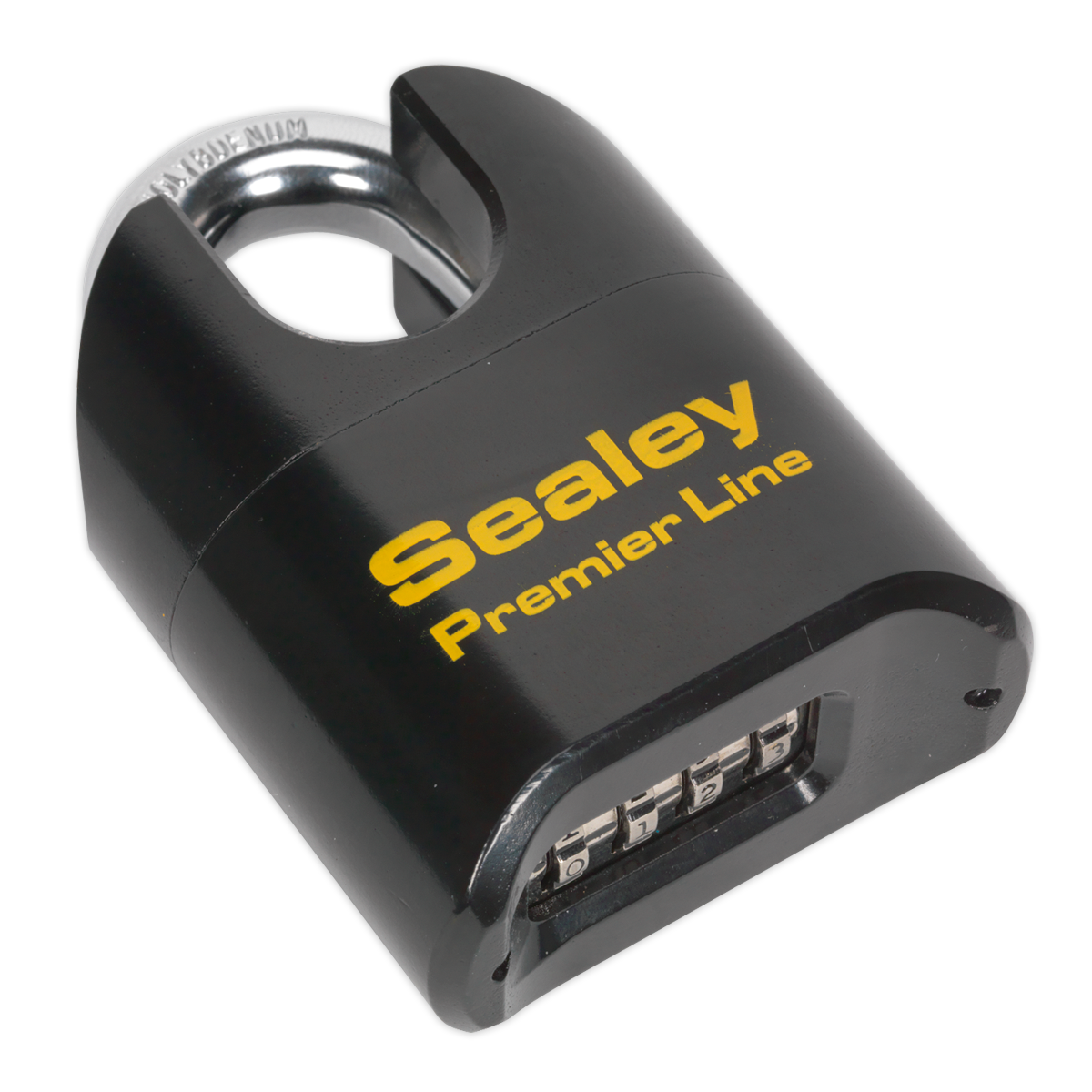 Premier™ Steel Body Combination Padlock Shrouded Shackle 62mm