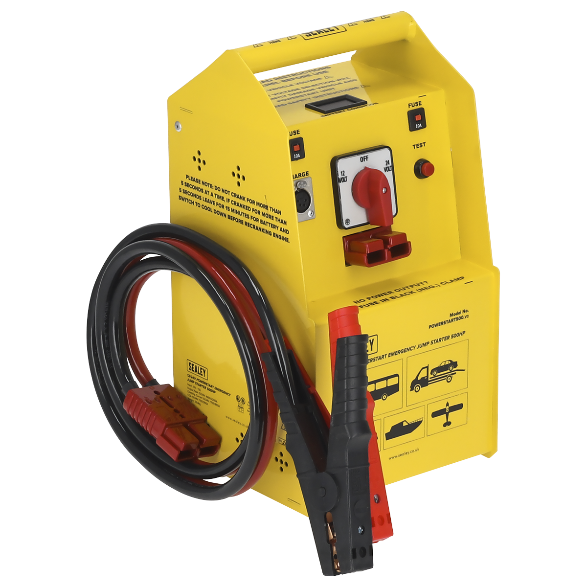 12/24V Emergency Jump Starter 500hp Start