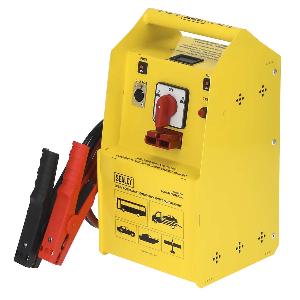 12/24V Emergency Jump Starter 500hp Start