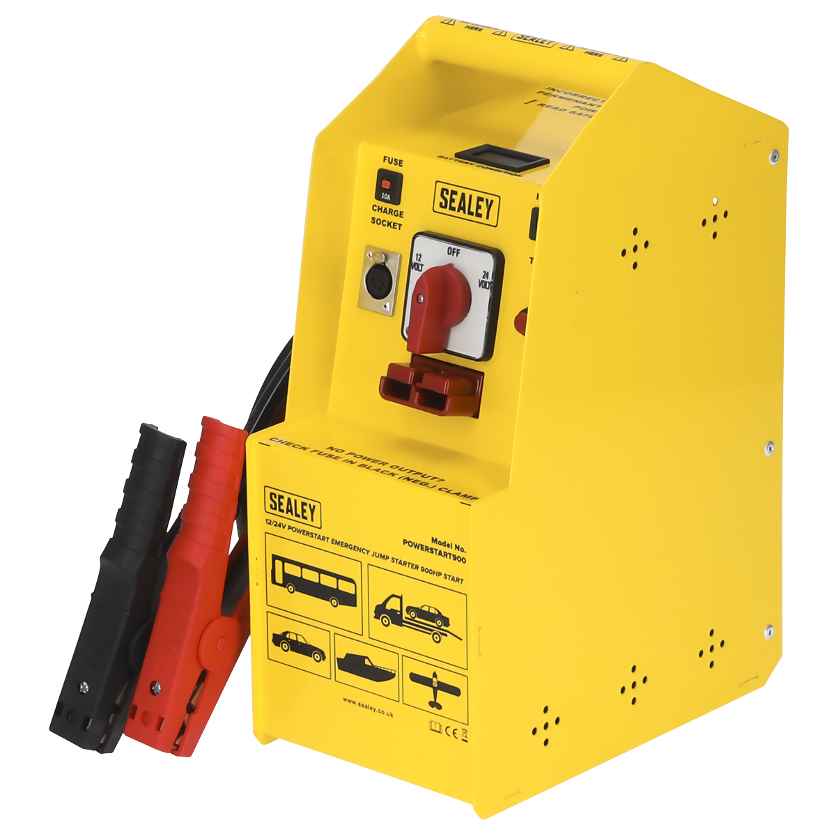 12/24V Emergency Jump Starter 900hp Start