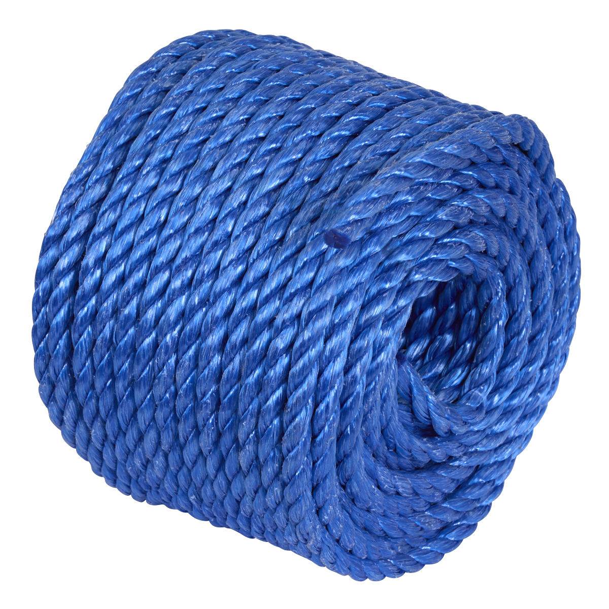 Polypropylene Split Film Twisted Rope, Blue
