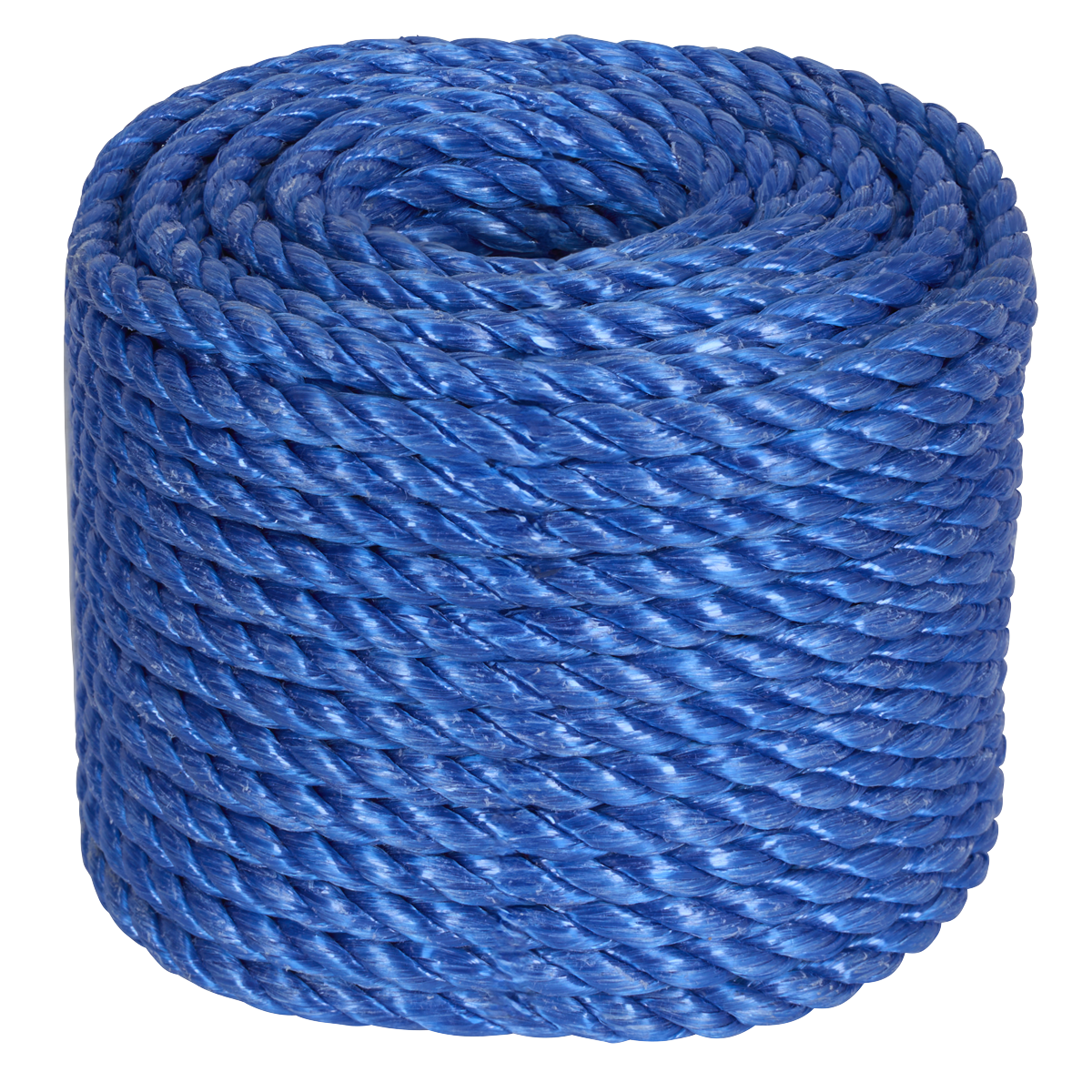 Polypropylene Split Film Twisted Rope, Blue