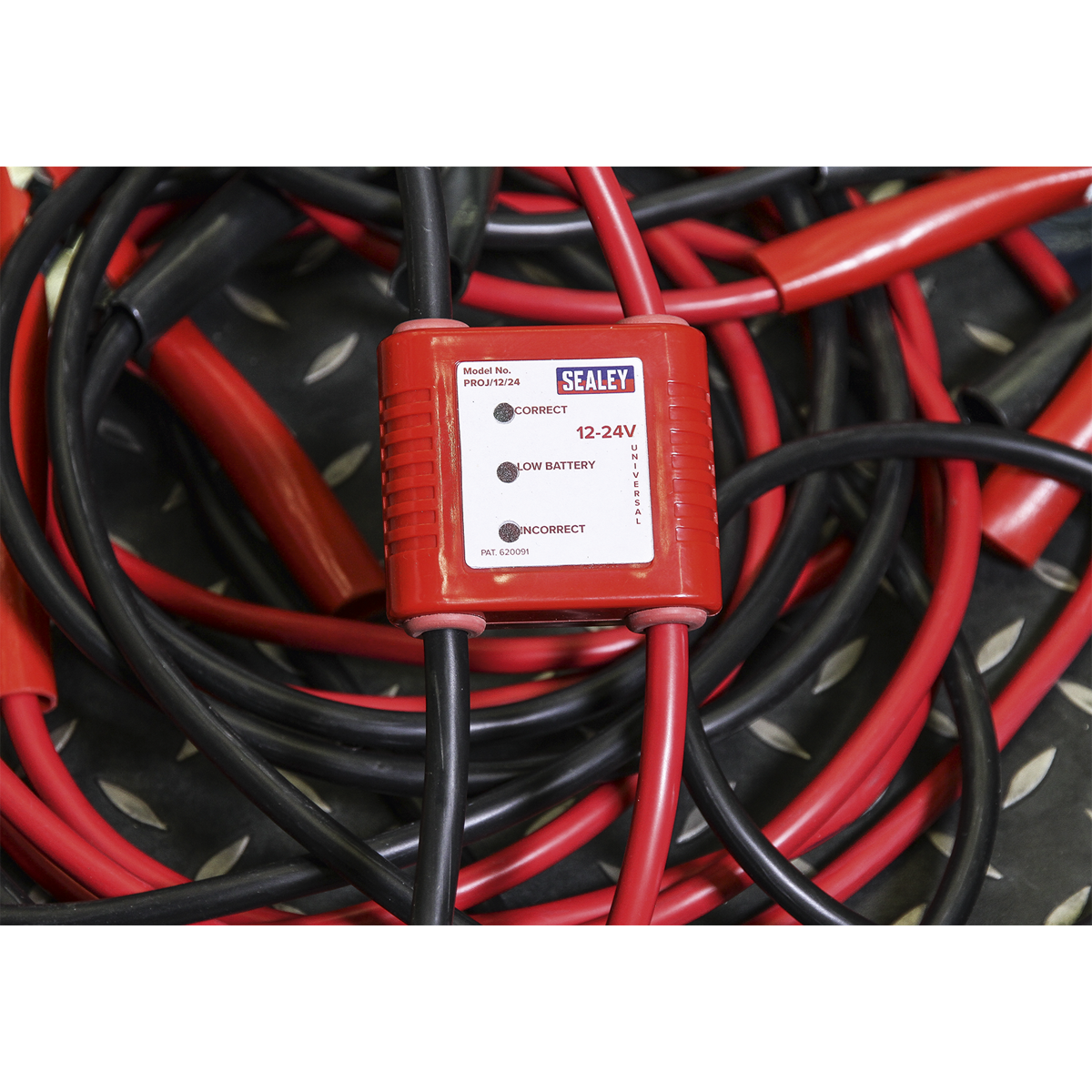 Booster Cables 25mm² x 7m 450A with 12/24V Electronics Protection