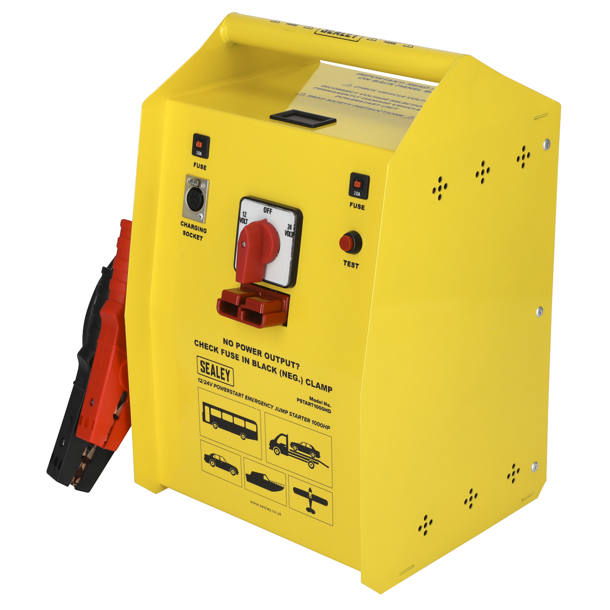 12/24V Emergency Heavy-Duty Jump Starter 1000hp Start