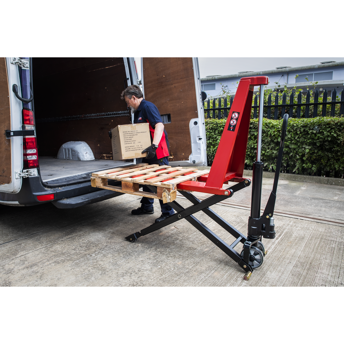 High Lift Pallet Truck 1170 x 540mm 1000kg Capacity