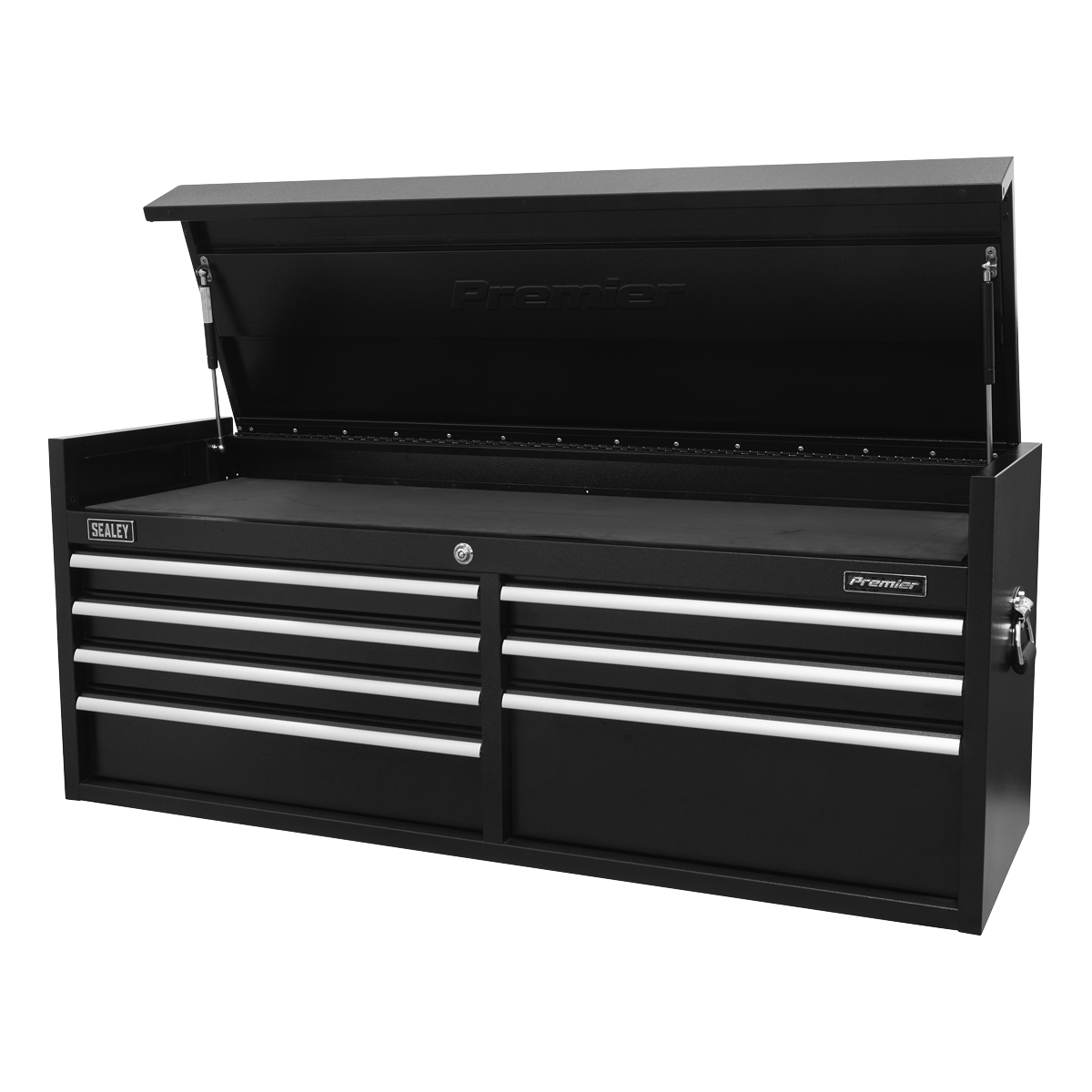 Premier™ Heavy-Duty Extra-Wide Topchest 7 Drawer 1415mm - Black