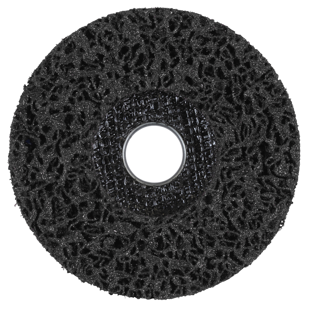 115 x 13mm Black Polycarbide Abrasive Strip Disc 22mm Bore - Display Box of 10