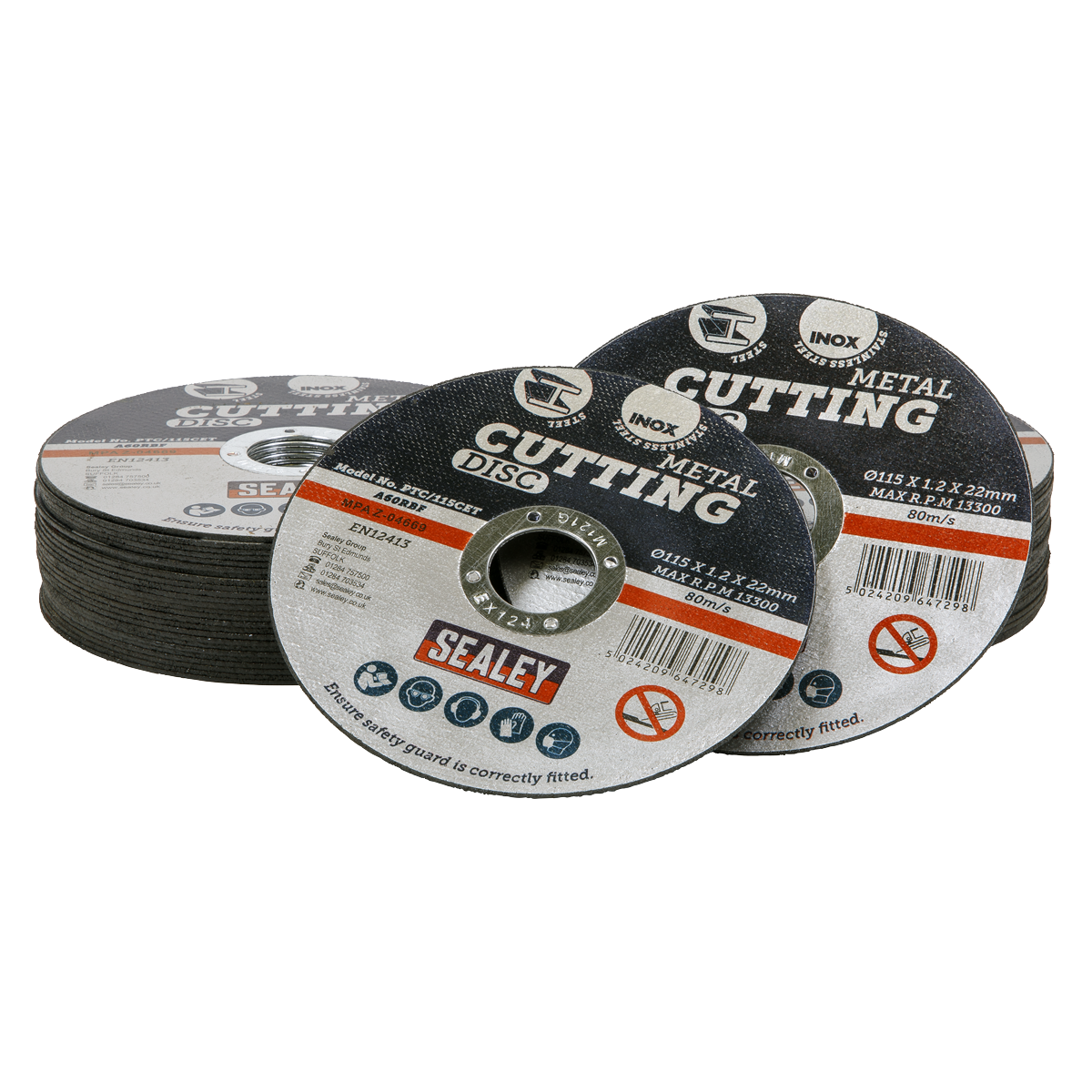 115 x 1.2mm Cutting Disc 22mm Bore