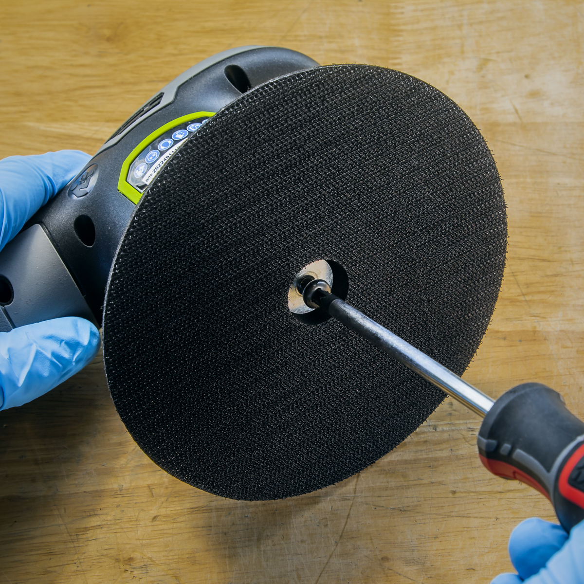 150mm Hook-and-Loop Backing Pad M6