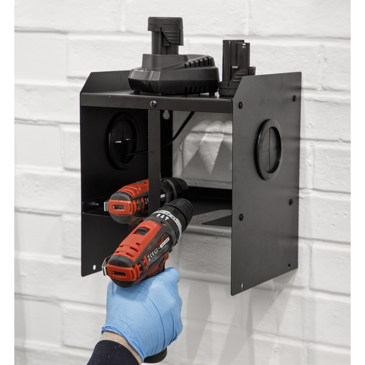 Power Tool Storage Rack 2-Bay