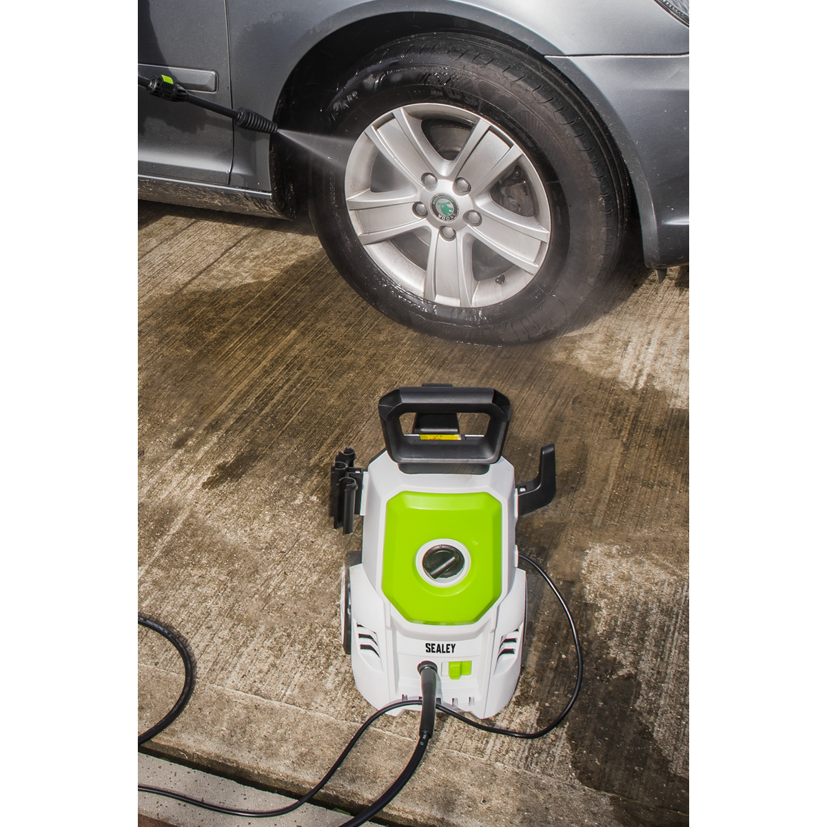 Pressure Washer with TSS & Rotablast® Nozzle 100bar 390L/hr