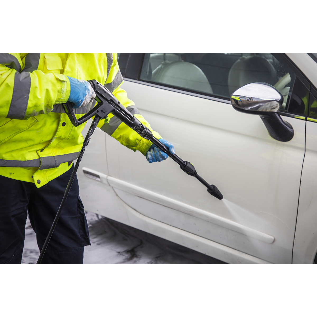 Pressure Washer with TSS & Rotablast® Nozzle 100bar 390L/hr