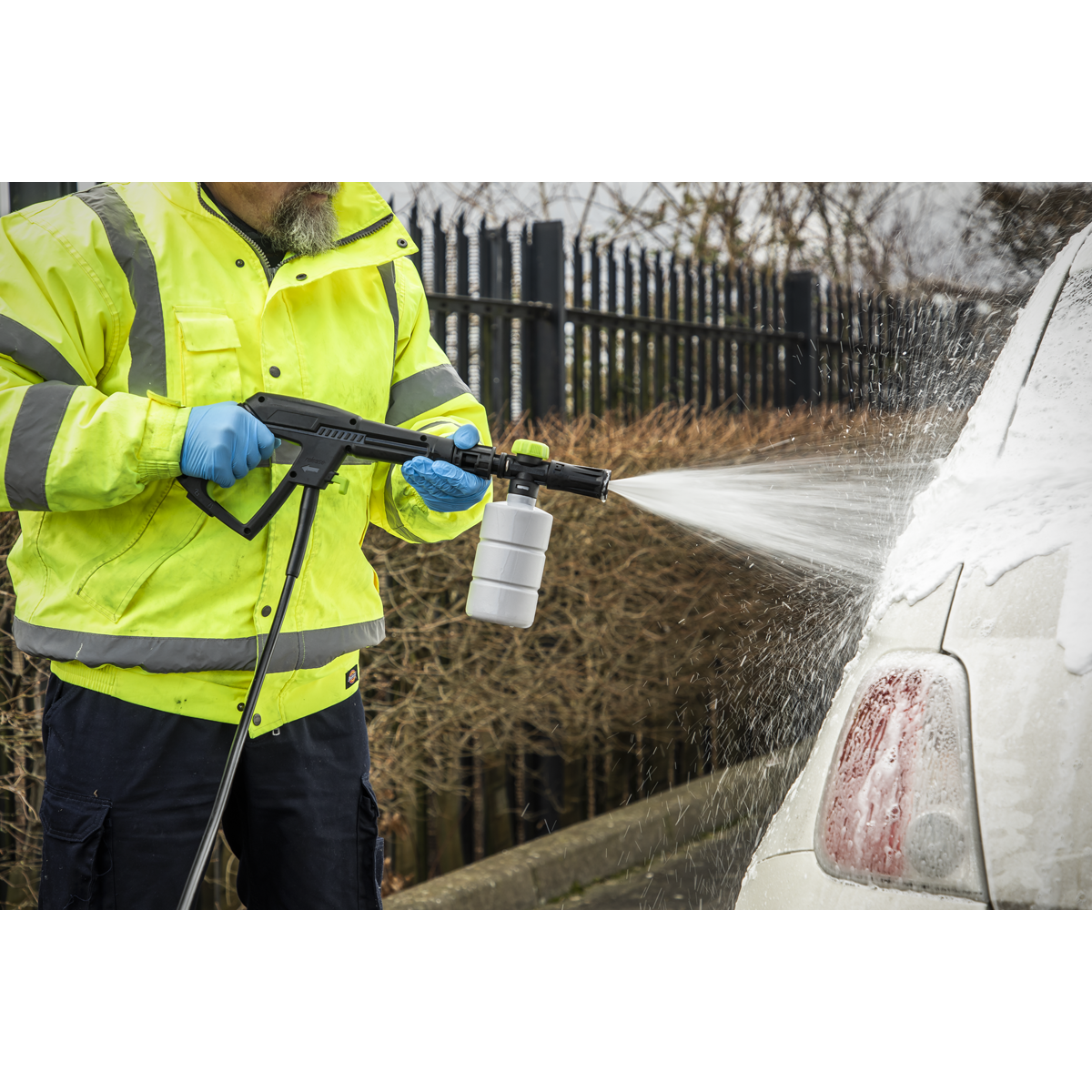 Pressure Washer with TSS & Rotablast® Nozzle 130bar 420L/hr