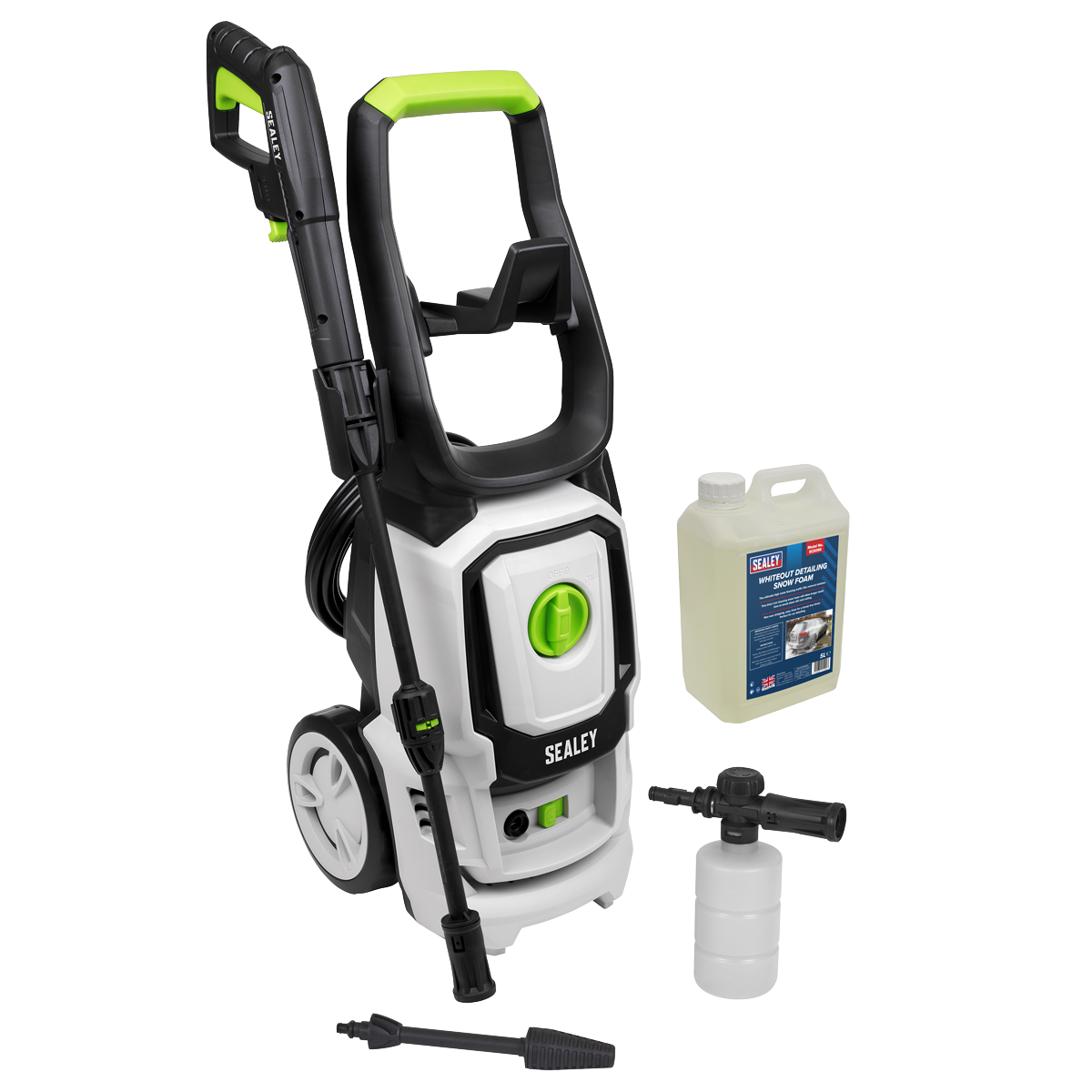 Pressure Washer with Snow Foam 130bar 420L/hr