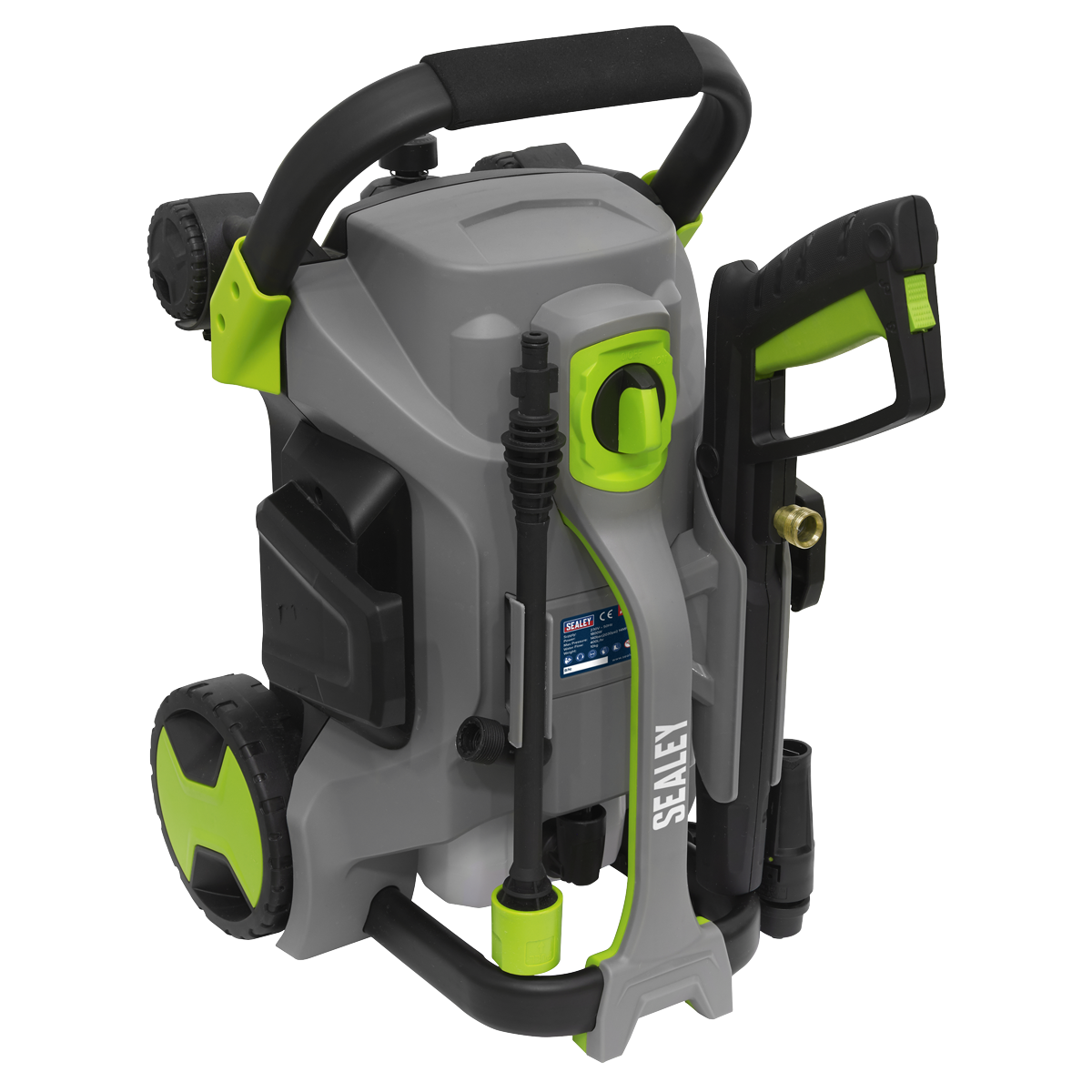 Pull-Along Pressure Washer with TSS 140bar