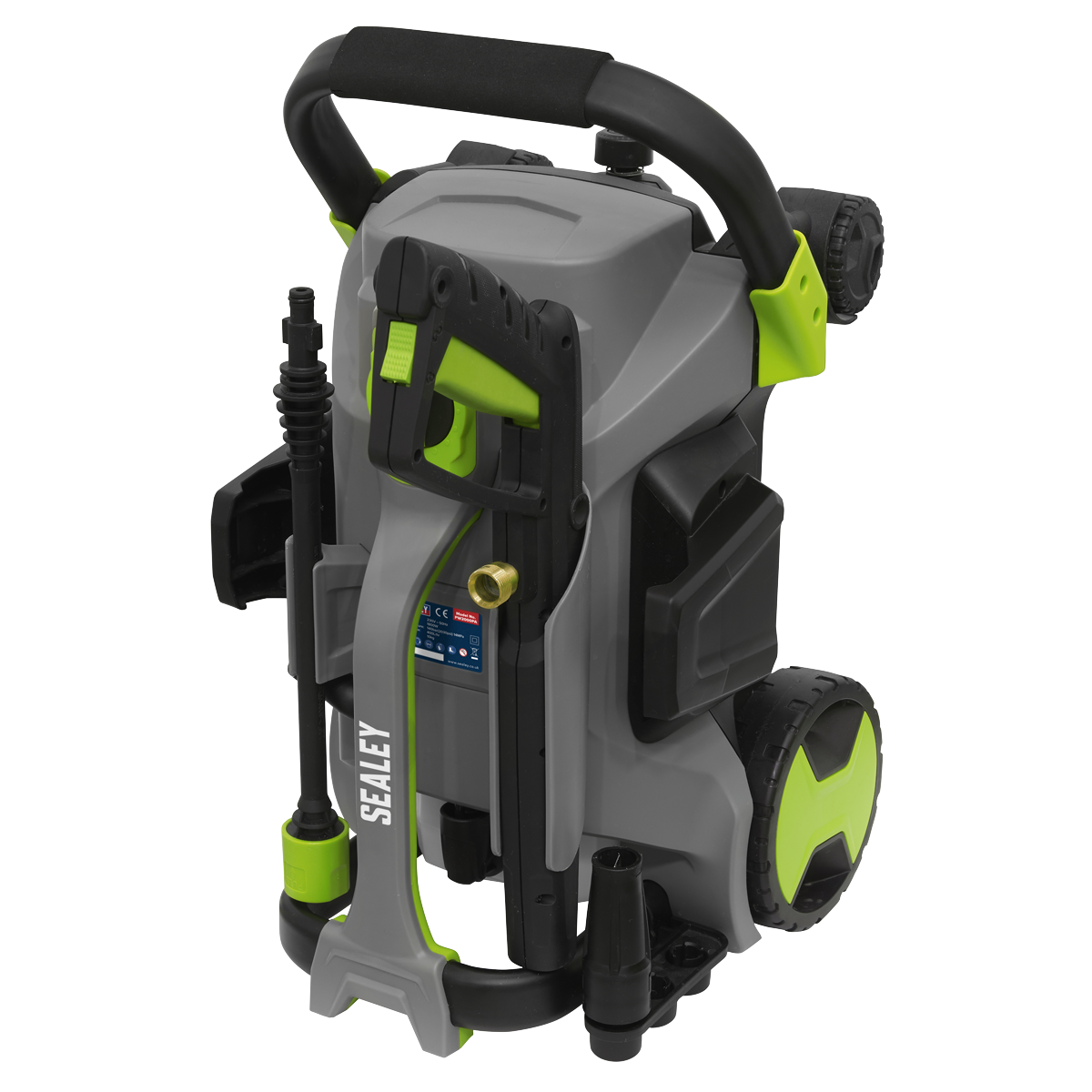 Pull-Along Pressure Washer with TSS 140bar