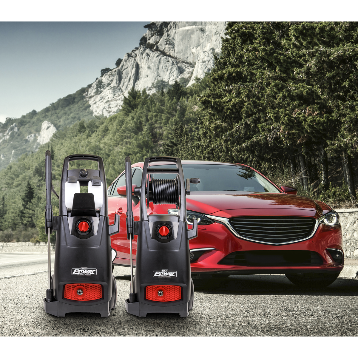Pressure Washer with TSS & Rotablast® Nozzle 170bar 230V