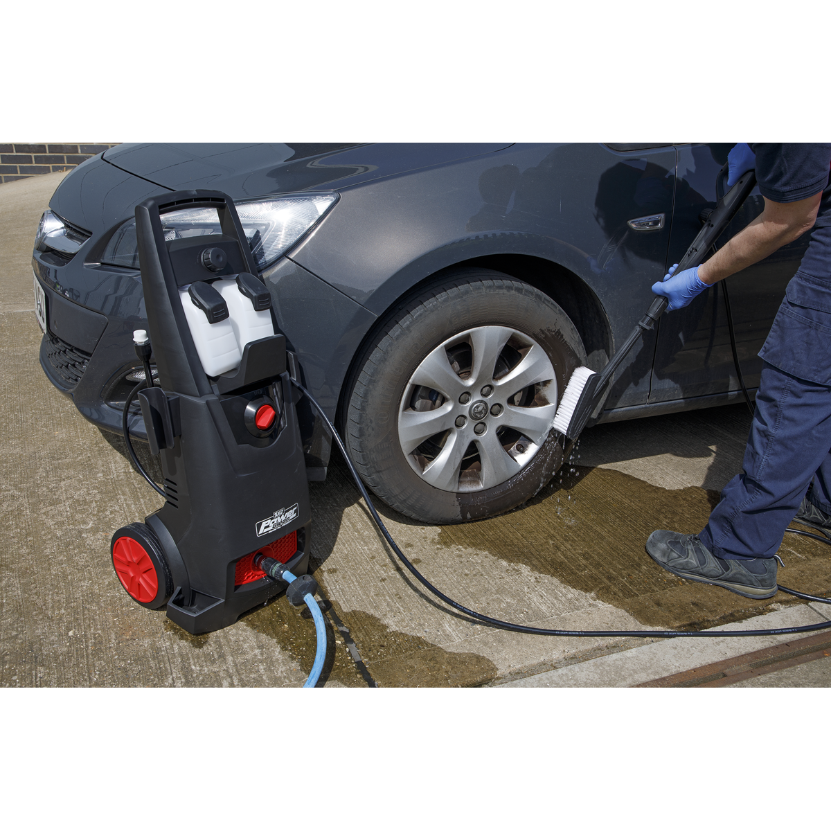 Pressure Washer with TSS & Rotablast® Nozzle 140bar 230V
