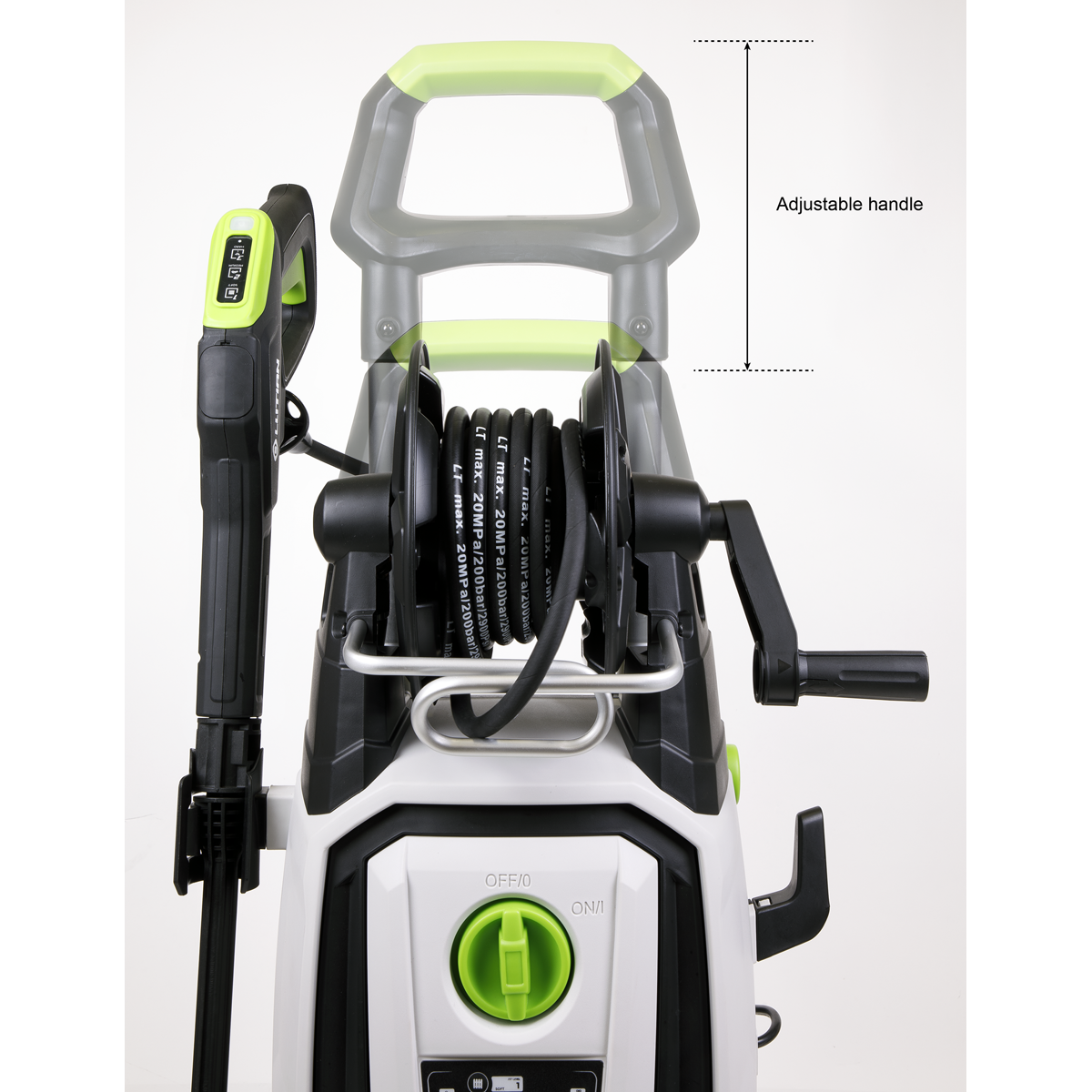 Lance Controlled Pressure Washer with TSS & Rotablast® Nozzle 170bar 450L/hr