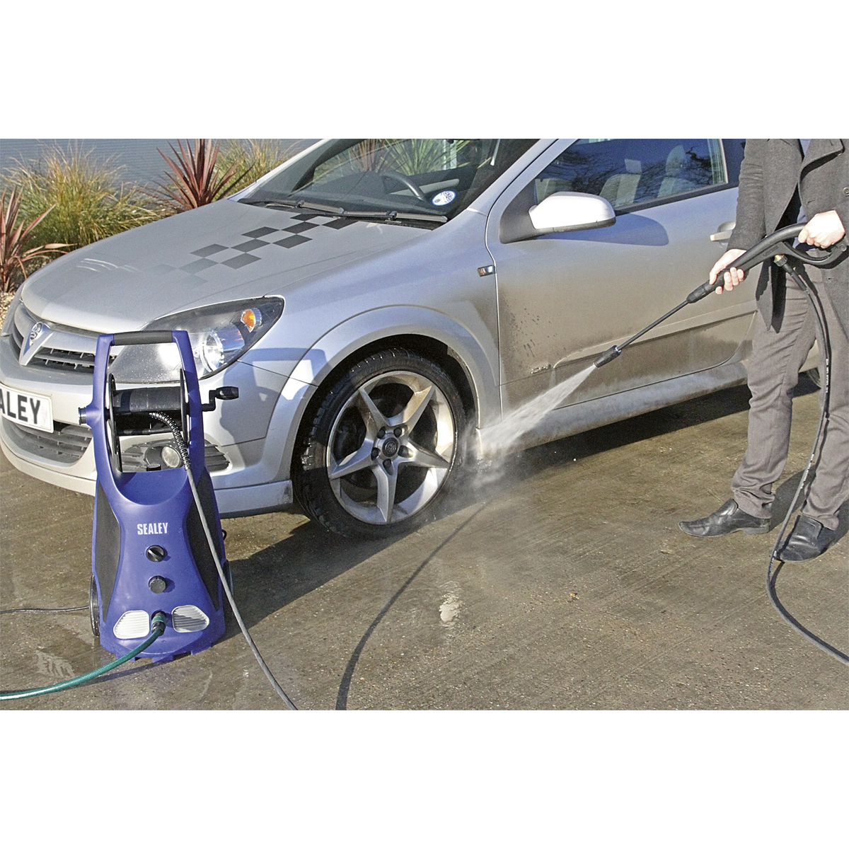 Professional Pressure Washer with TSS & Rotablast® Nozzle 140bar 230V