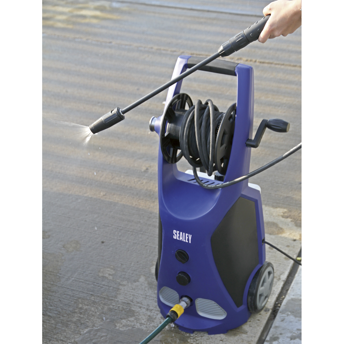 Professional Pressure Washer with TSS & Rotablast® Nozzle 140bar 230V