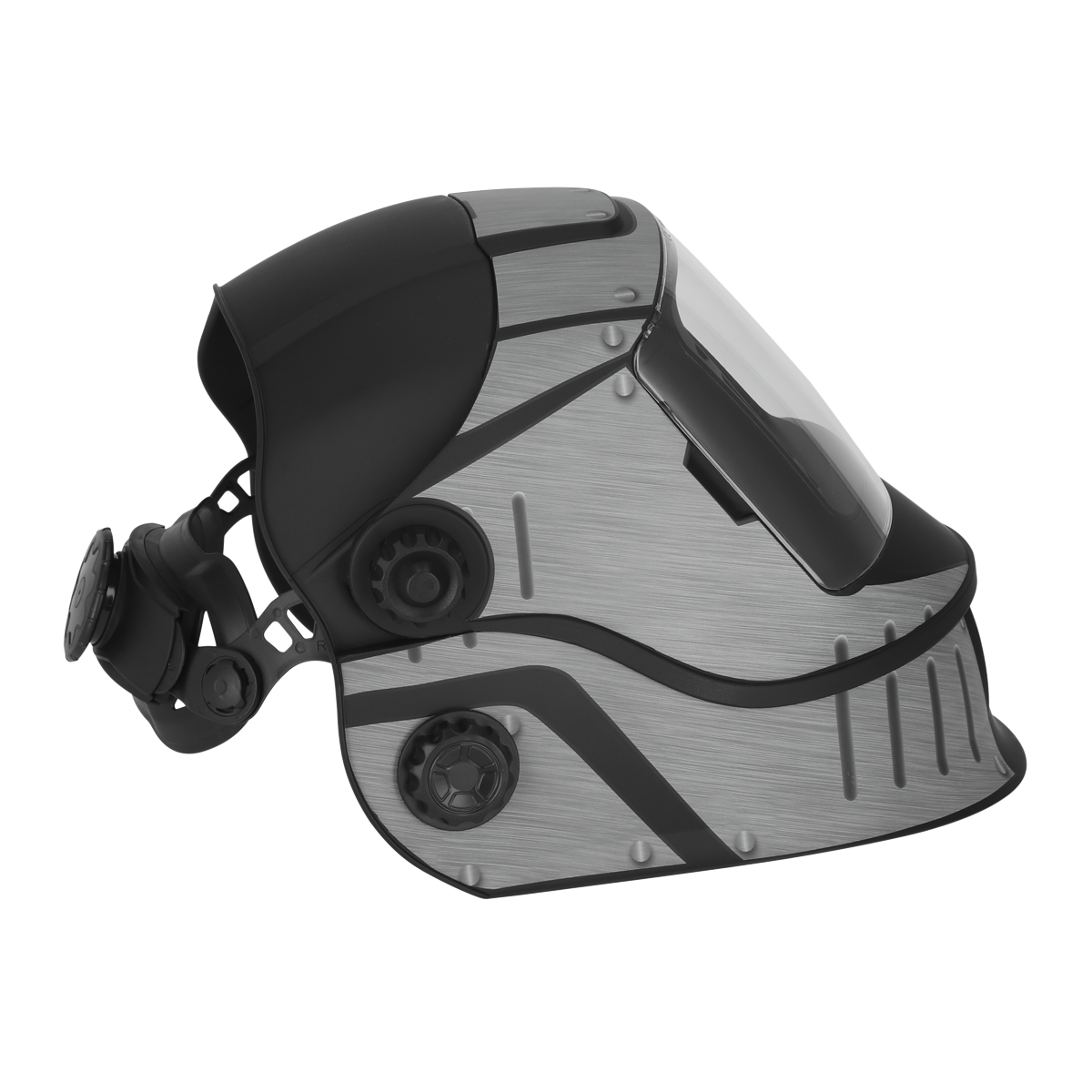 Auto Darkening Solar Powered Flip-Up Welding Helmet Shade 9-13
