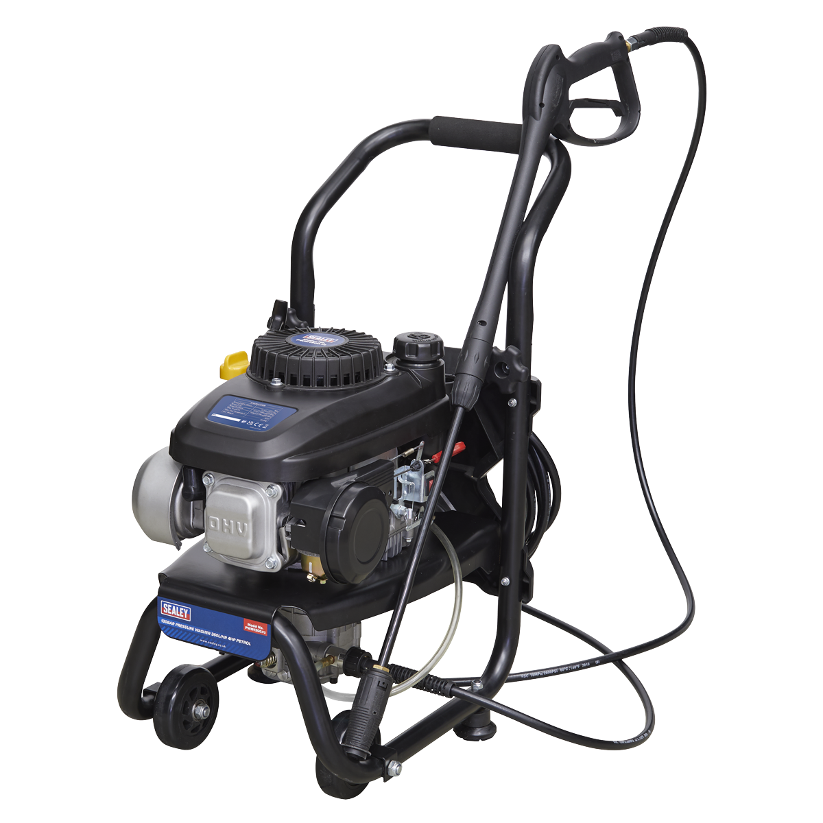 Pressure Washer 150bar 360L/hr 4hp - Petrol