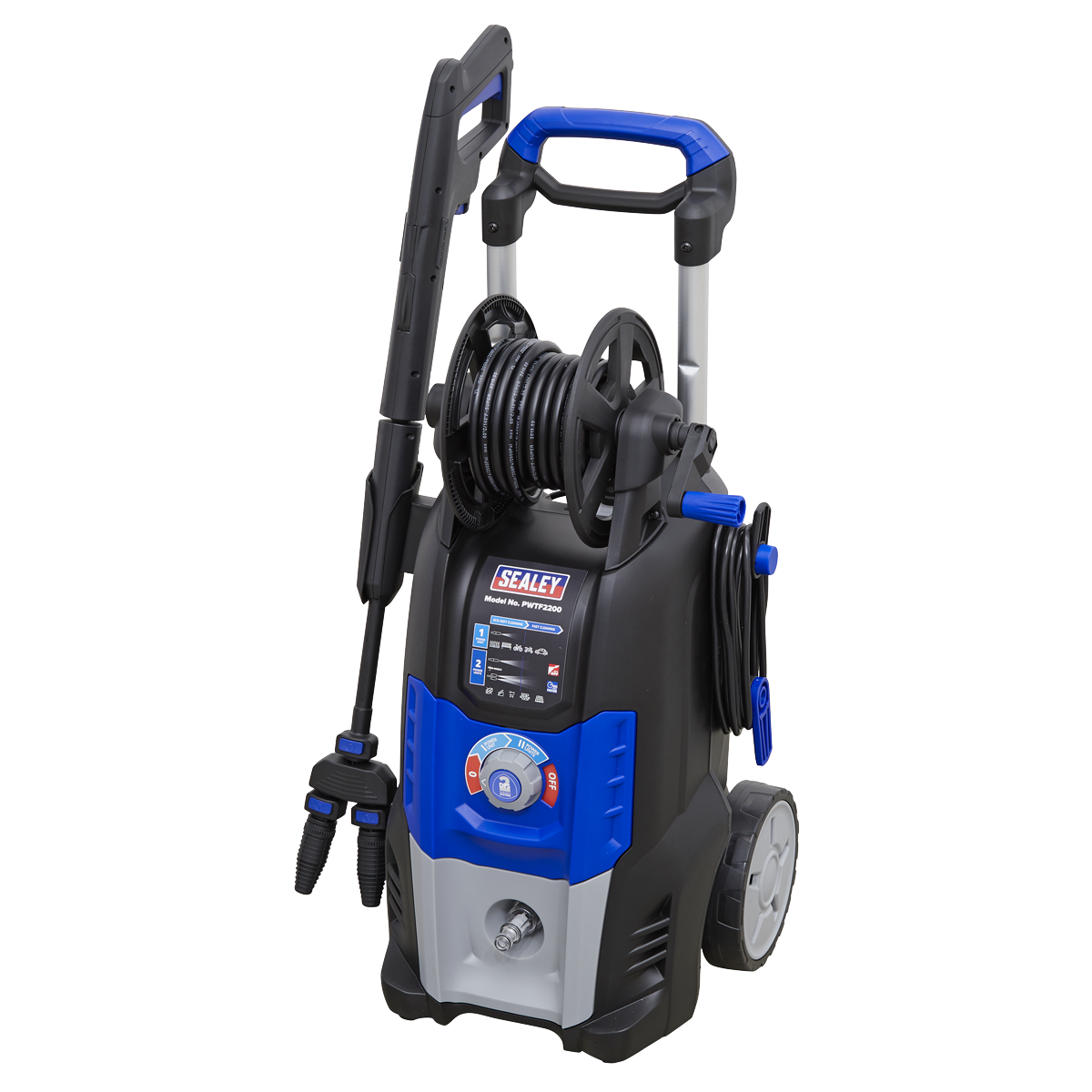 Pressure Washer Twin Pump with TSS & Rotablast® Nozzle 150bar 810L/hr