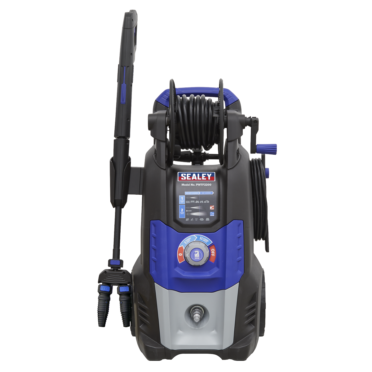 Pressure Washer Twin Pump with TSS & Rotablast® Nozzle 150bar 810L/hr
