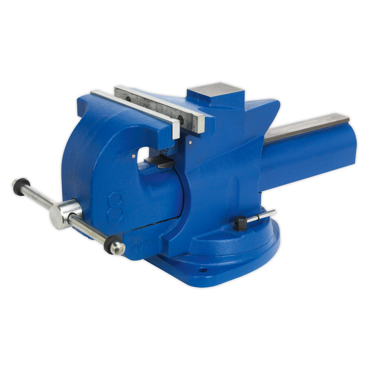 Quick Action Cast Iron Vice with Swivel Base