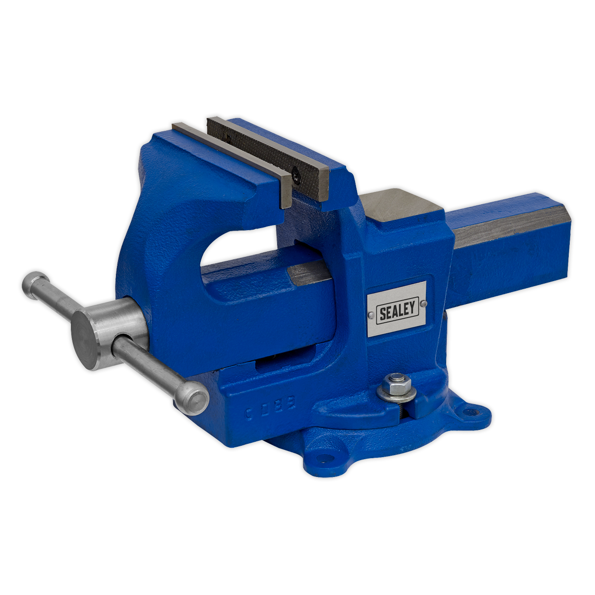 Quick Action Cast Iron Vice with Swivel Base