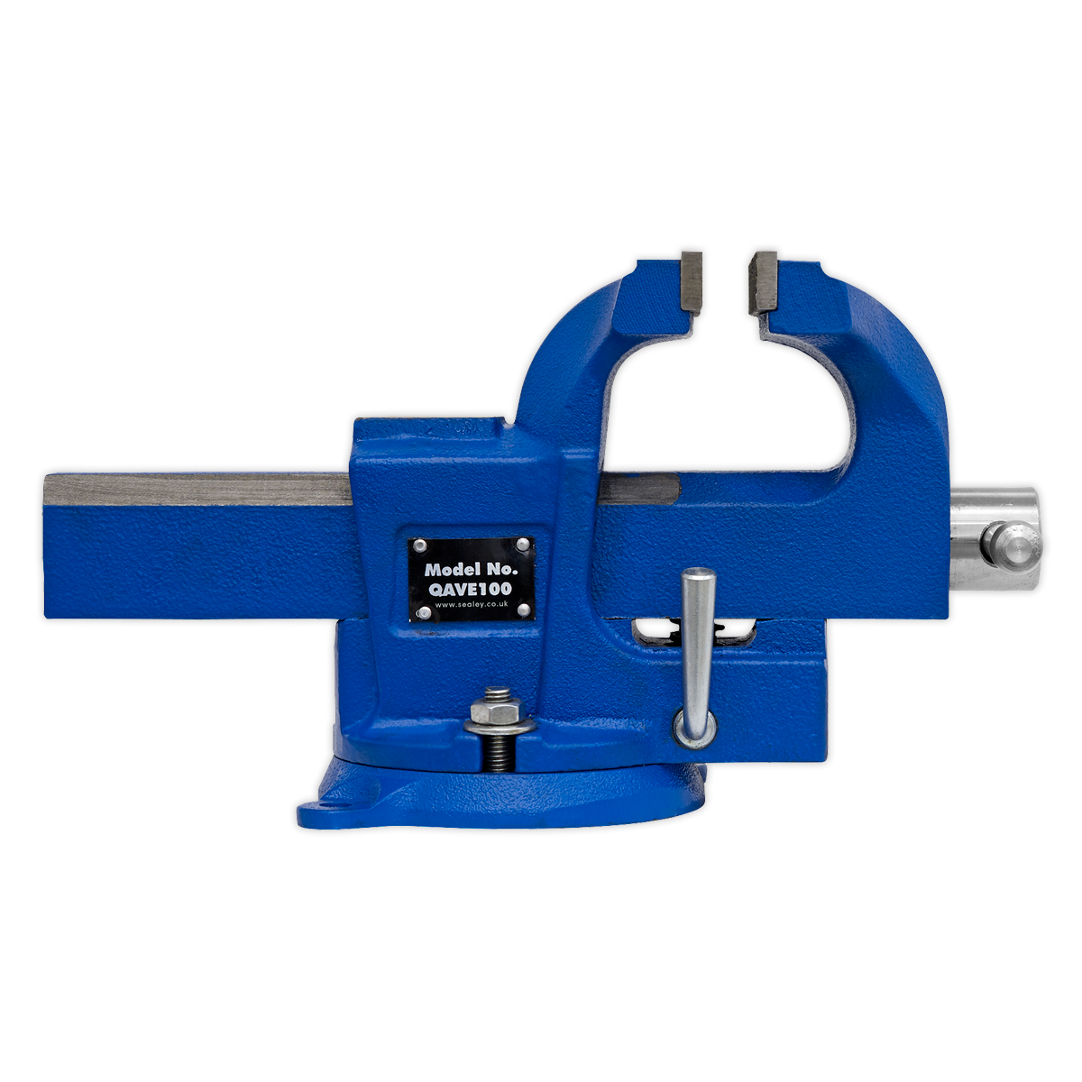 Quick Action Cast Iron Vice with Swivel Base
