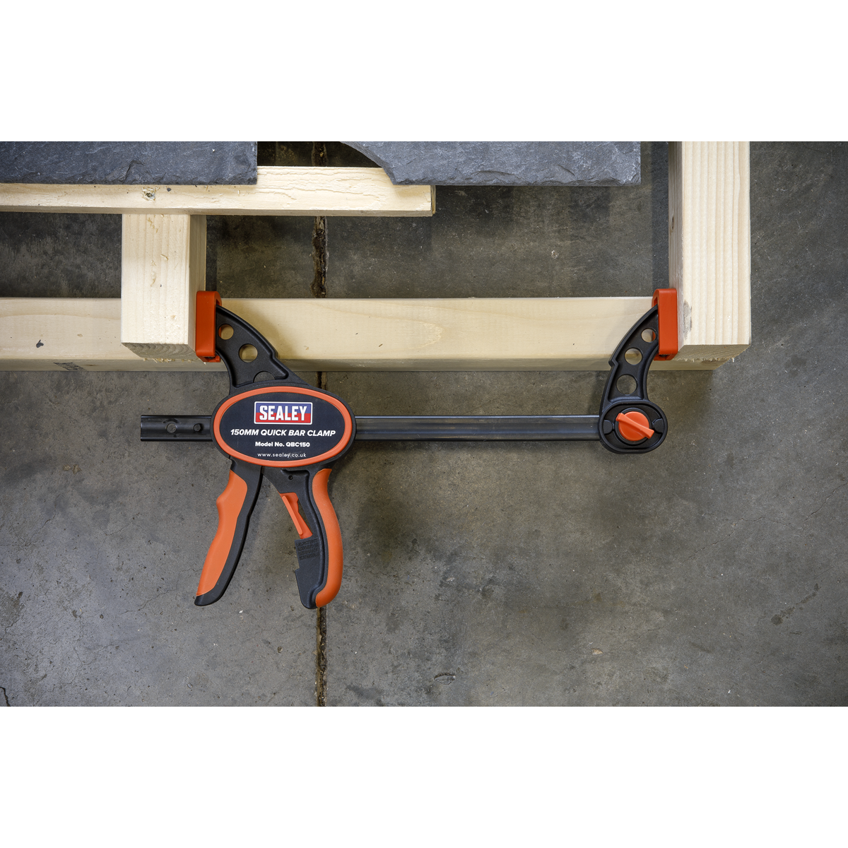 Quick Bar Clamp Set 150mm 2pc