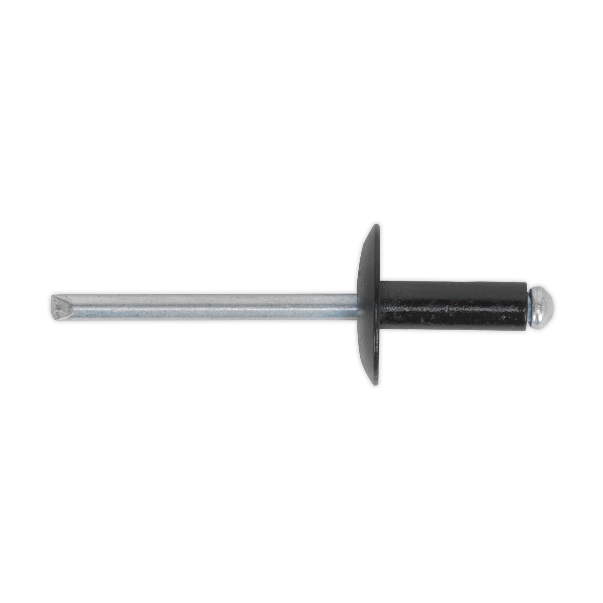 Aluminium Large Flange Rivet 4 x 10mm, Black - Pack of 200