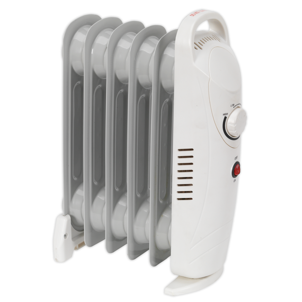 6-Element Oil-Filled Mini Radiator 800W/230V