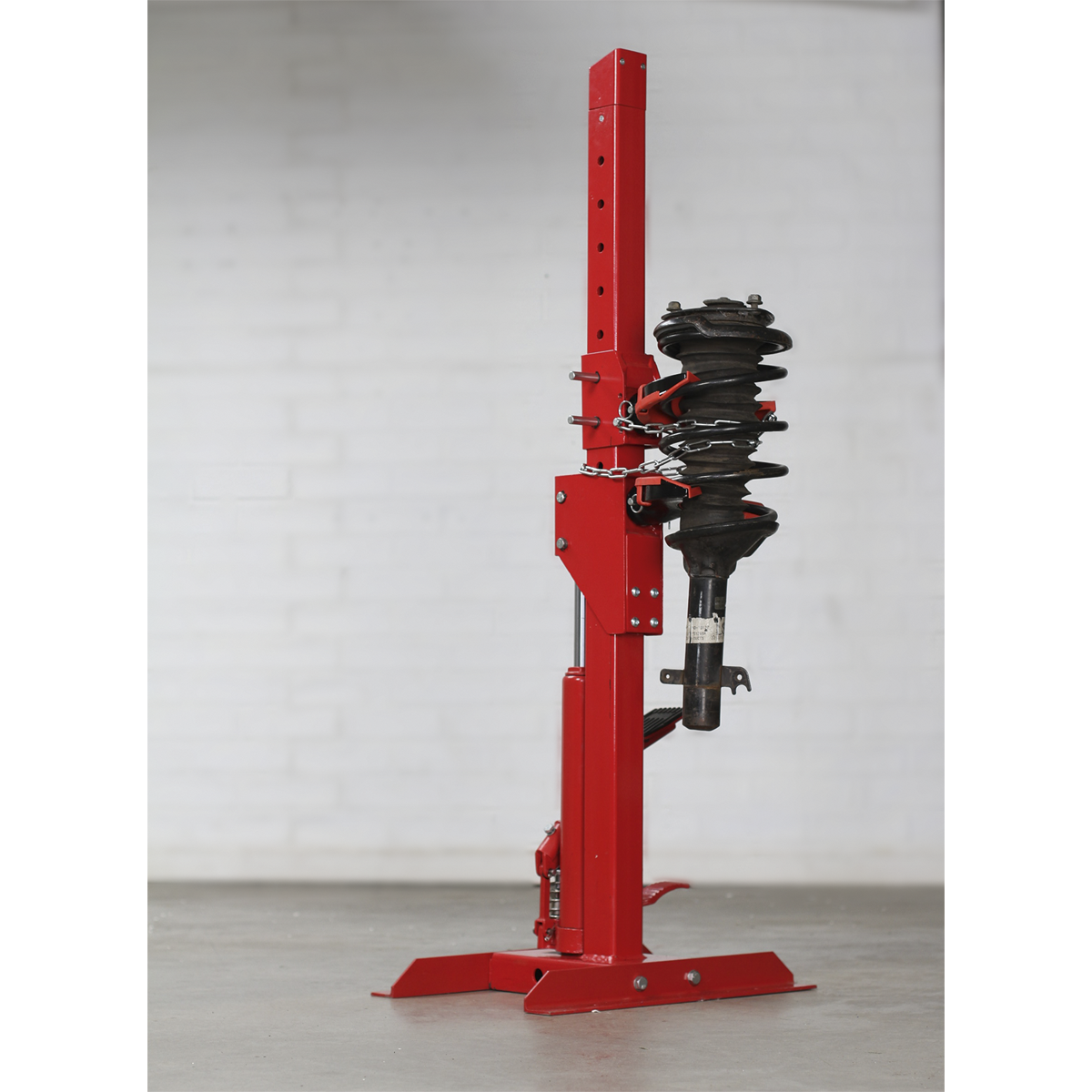 Coil Spring Hydraulic Compressing Station with Gauge 2000kg Capacity